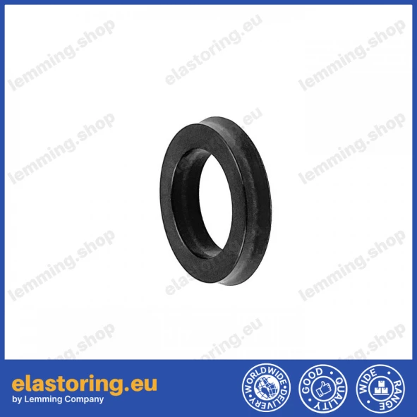 Rod seal 17,5x25,4x5,3u PS19A EPDM [DDE100/SP]
